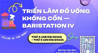 Triển lãm đồ uống không cồn - Baristation IV