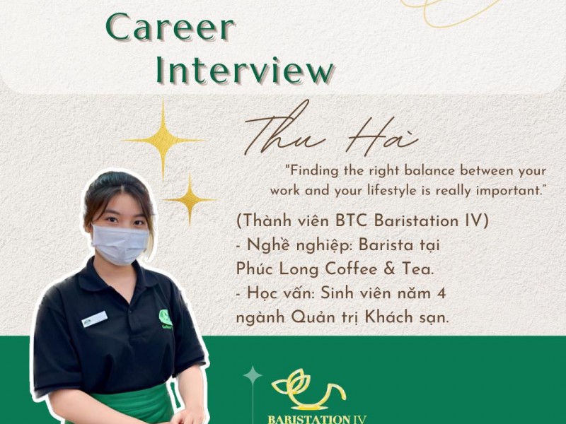 Phỏng vấn Barista